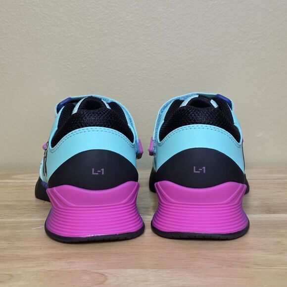 TYR L-1 Lifter Weightlifting Gym Shoes Mint Pink Purple Women's Size 6 - Picture 5 of 7